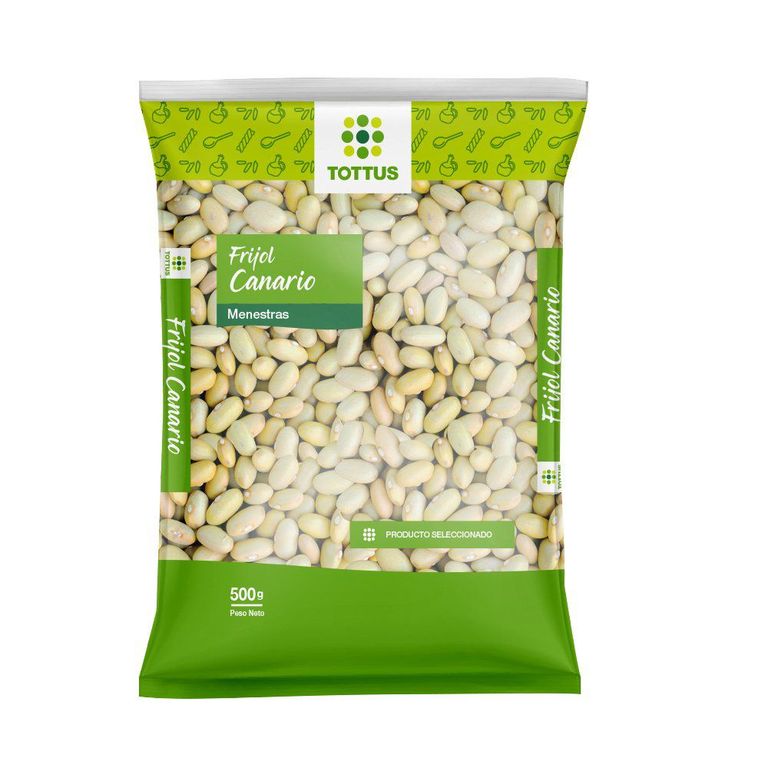 Frijol Canario Tottus Menestra Bolsa 500 g