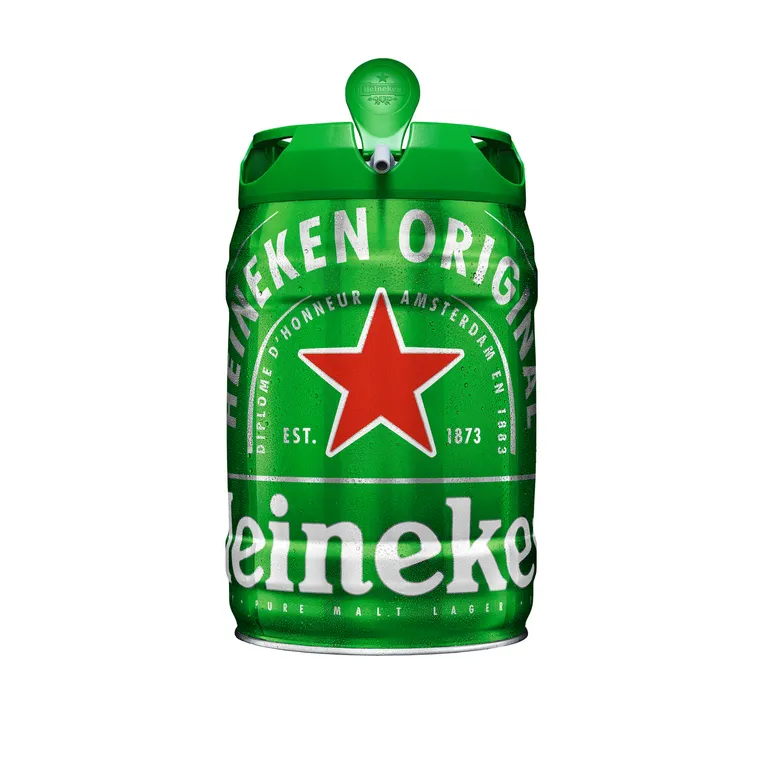 Cerveza Heineken Barril 5 L