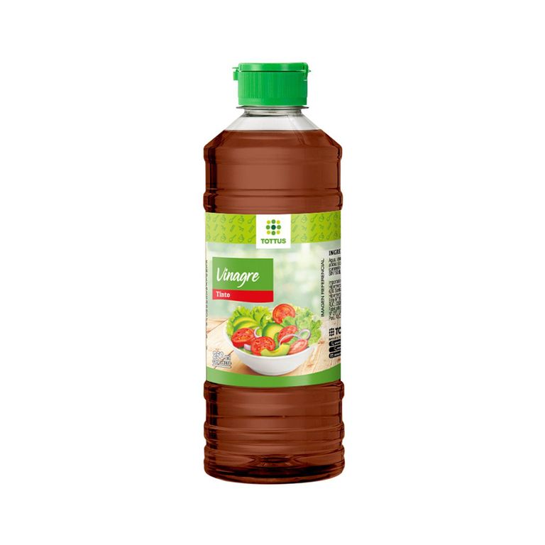 Vinagre Tinto Tottus Botella 250 mL
