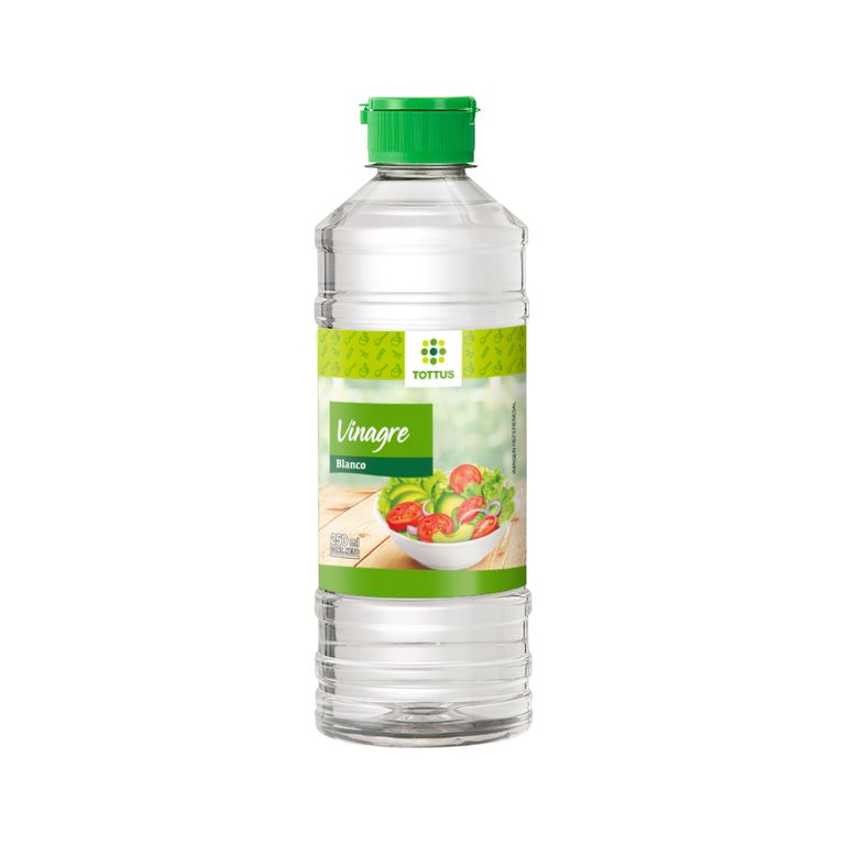 Vinagre de Vino Blanco Tottus Botella 250 mL