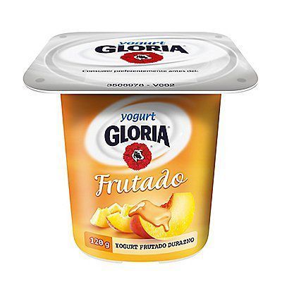 Yogurt Gloria Frutado Durazno Envase 120 g