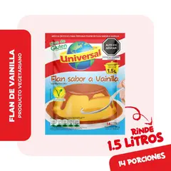 UNIVERSAL - Flan Sabor a Vainilla 150 g