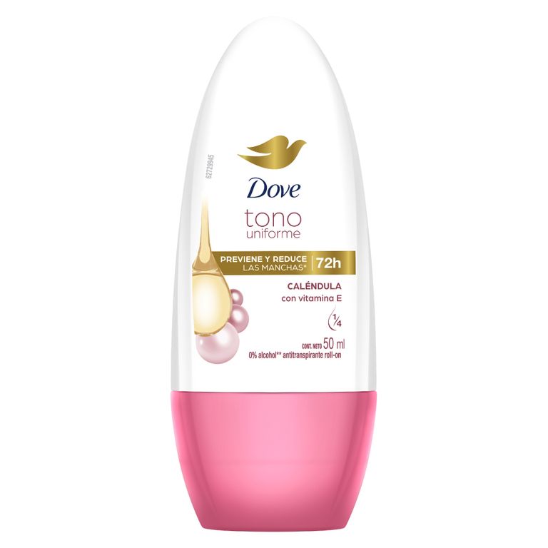 Antitranspirante Roll On Dove Dermoaclarant Envase 50 mL