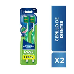 PRO - Cepillo Dental Oral B Múltiple Acción Empaque 2 Und
