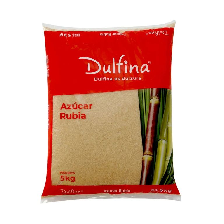 Azúcar Rubia Dulfina Bolsa 5 Kg