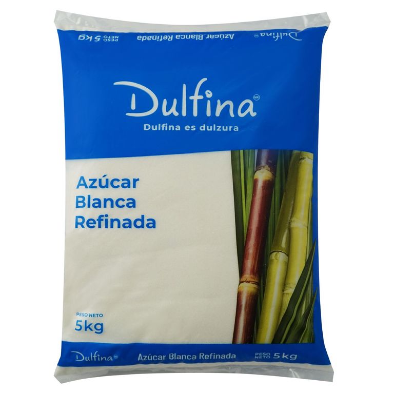 Azúcar Blanca Dulfina Bolsa 5 Kg