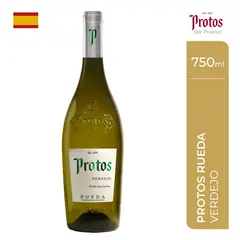 PROTOS - Vino Blanco Verdejo Protos Botella 750 mL