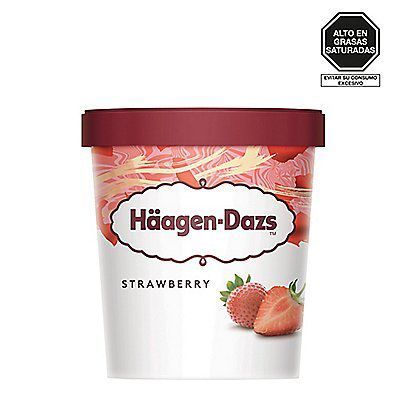 Helado Haagen Dazs Fresa Pote 473 mL