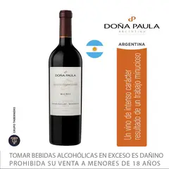 DONA PAULA - Vino Tinto Doña Paula Selección de Bodega Botella 750 mL