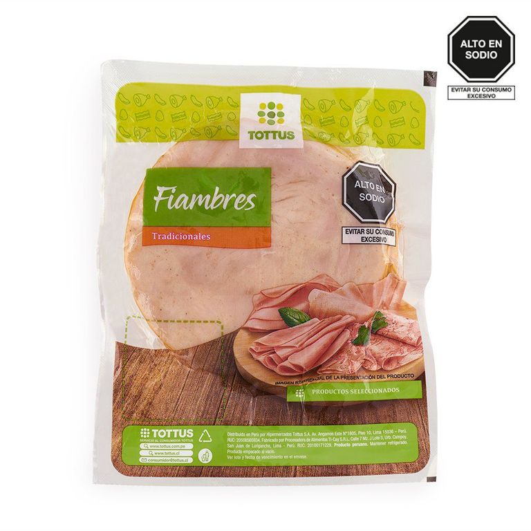 Jamon Del País Tottus 250 g
