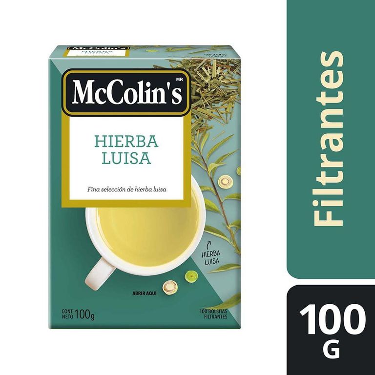 Hierba Luisa Mc Colins Caja 100 Sobres