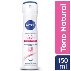 NIVEA - Desodorante Spray Aclarado Natural Classic Envase 150 mL