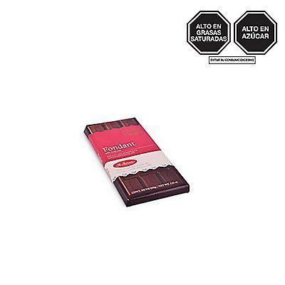 Tableta de Chocolate La Ibérica Fondant Empaque 100 g