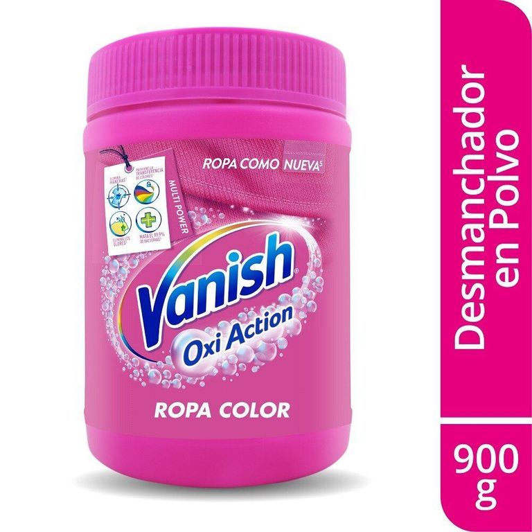 Quitamanchas en Polvo Vanish Ropa Color Envase 900 g