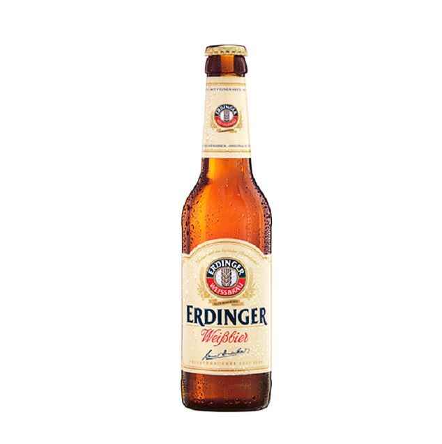 Cerveza de Trigo Erdinger Rubia Botella 500 mL