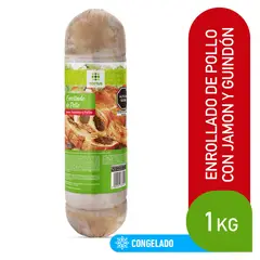 TOTTUS - Enrollado de Pollo con Jamón y Guindones Tottus Empaque 1 Kg
