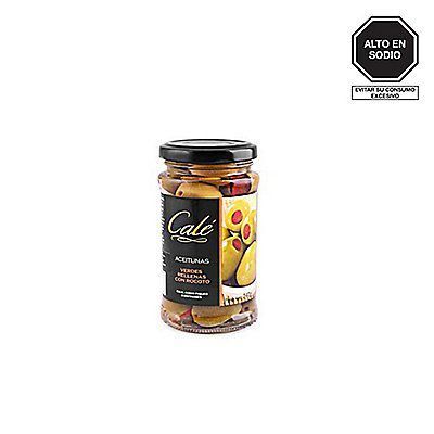 Aceituna Verde Cale Relleno con Rocoto Envase 240 g