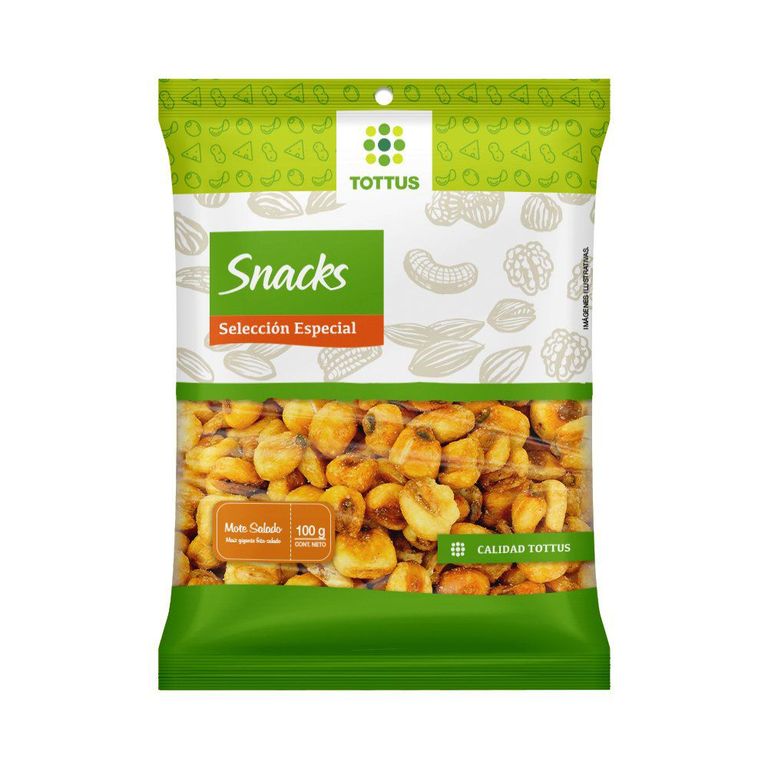Mote Salado Tottus Bolsa 100 g