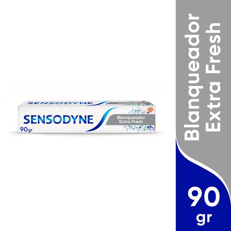 Crema Dental Sensodyne Blanqueadora Extra Fresh Caja 90 g