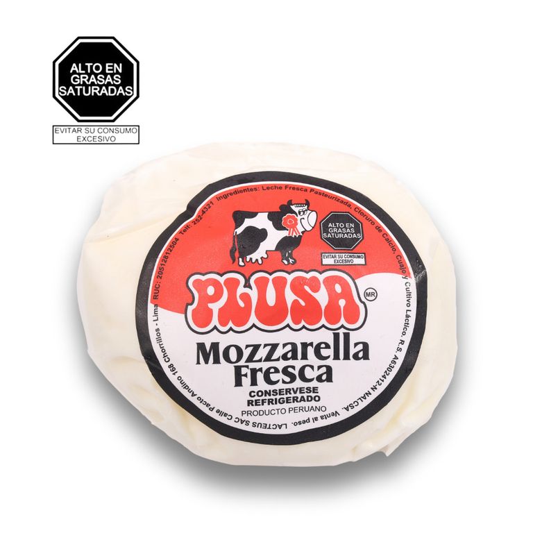 Queso Mozzarella Plusa x Kg