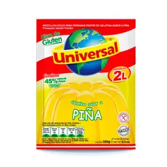 UNIVERSAL - Gelatina Universal Sabor a Piña 150 g