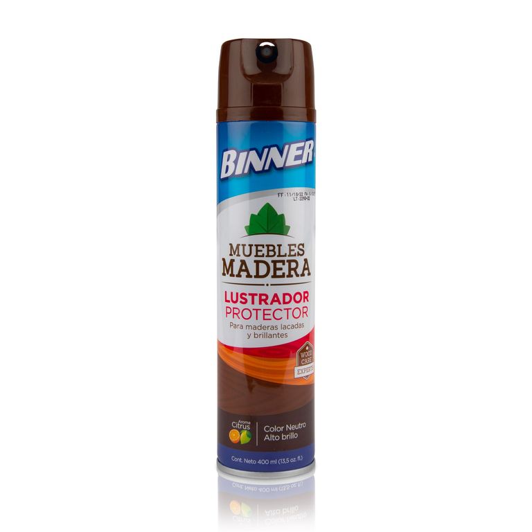 Lustrador Protector Binner Muebles de Madera Envase 400 mL