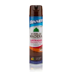 BINNER - Lustrador Protector Muebles De Madera Aroma Citrus Envase 400 mL
