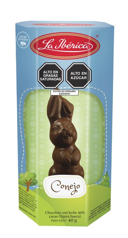 Conejo de Pascua La Ibérica Empaque 40 g