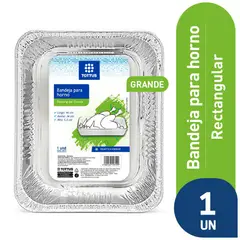 TOTTUS - Bandeja para Pavo Tottus Rectangular Grande