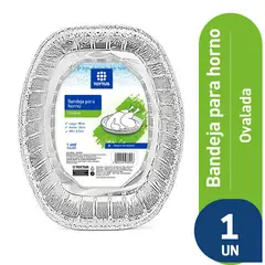 TOTTUS - Bandeja para Pavo Tottus Ovalada