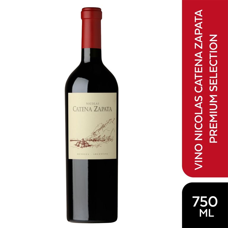 Vino Nicolas Catena Zapata Premium Botella 750 mL