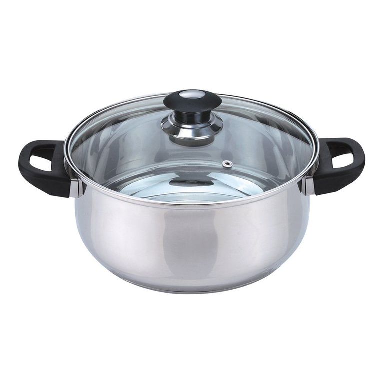 Olla de 26 cm de Acero Inoxidable