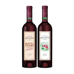 SANTIAGO QUEIROLO - Vino Santiago Queirolo Borgoña 750 mL + Cosecha 750 mL