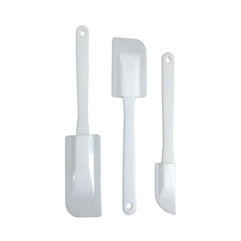 Set Espátulas de Plástico 3 Piezas