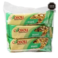 CROSOY - Sixpack Barras de Maní Crosoy