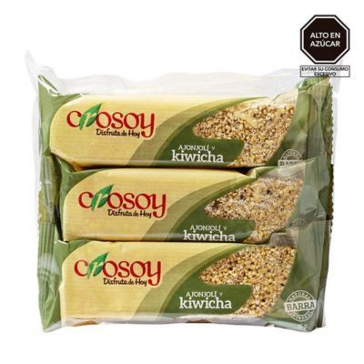 Sixpack Barra de Ajonjolí y Kiwicha Crosoy