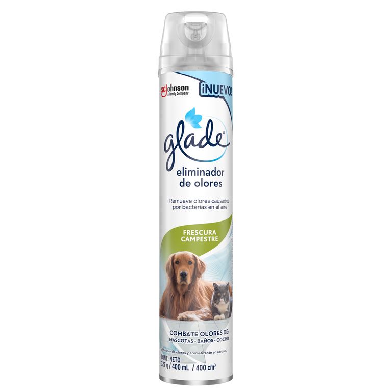 Eliminador de Olores Glade Frescura Campestre Envase 400 mL