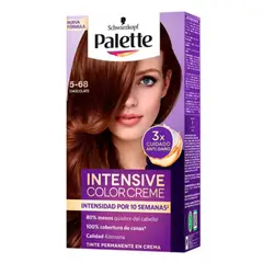 PALETTE - Kit Tinte Capilar Color Creme 5 68 Chocolate