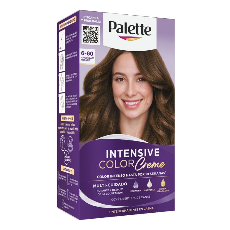 Tinte Palette Color Cream Tono 6-60 Chocolate Deluxe