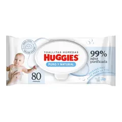 HUGGIES - Toallitas Húmedas Recién Nacidos Empaque 80 Und