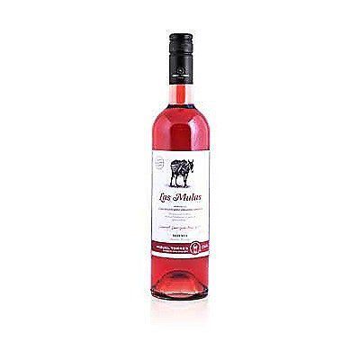 Vino Las Mulas Rosé Orgánico Sauvignon Botella 750 mL