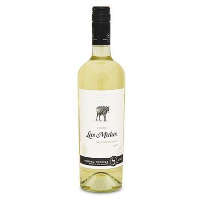 Vino Las Mulas Blanco Orgánico Sauvignon Reserva Botella 750 mL