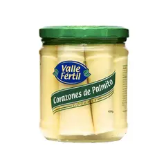 VALLE FERTIL - Palmitos en Rodajas Gourmet Valle Fertil Envase 450 g