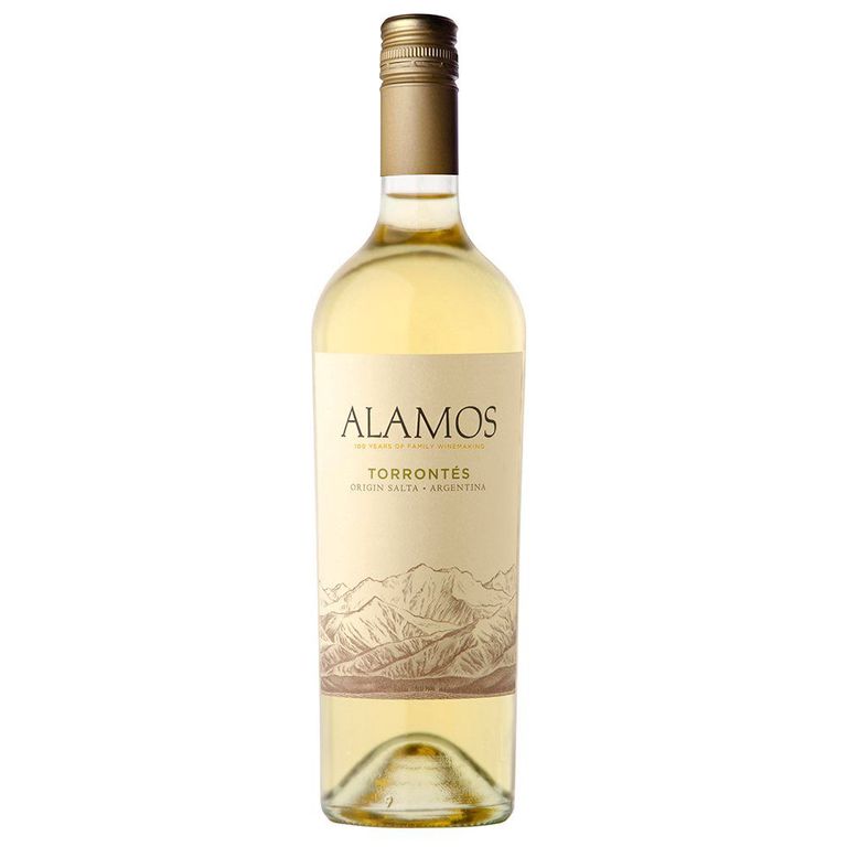 Vino Blanco Torrontés Alamos 13.5° Botella 750 mL