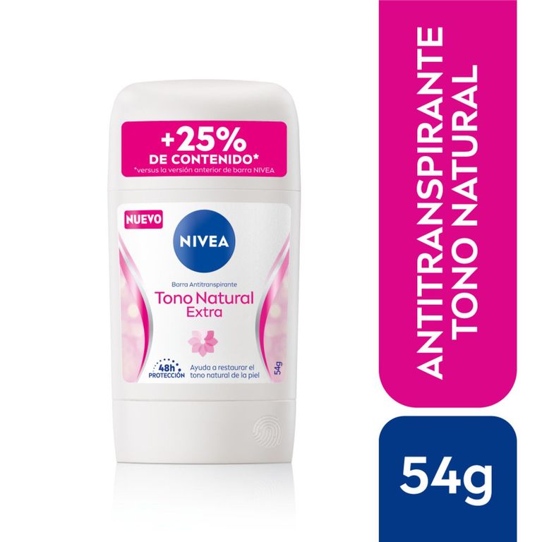 Desodorante en Barra Nivea Tono Natural Envase 54 g