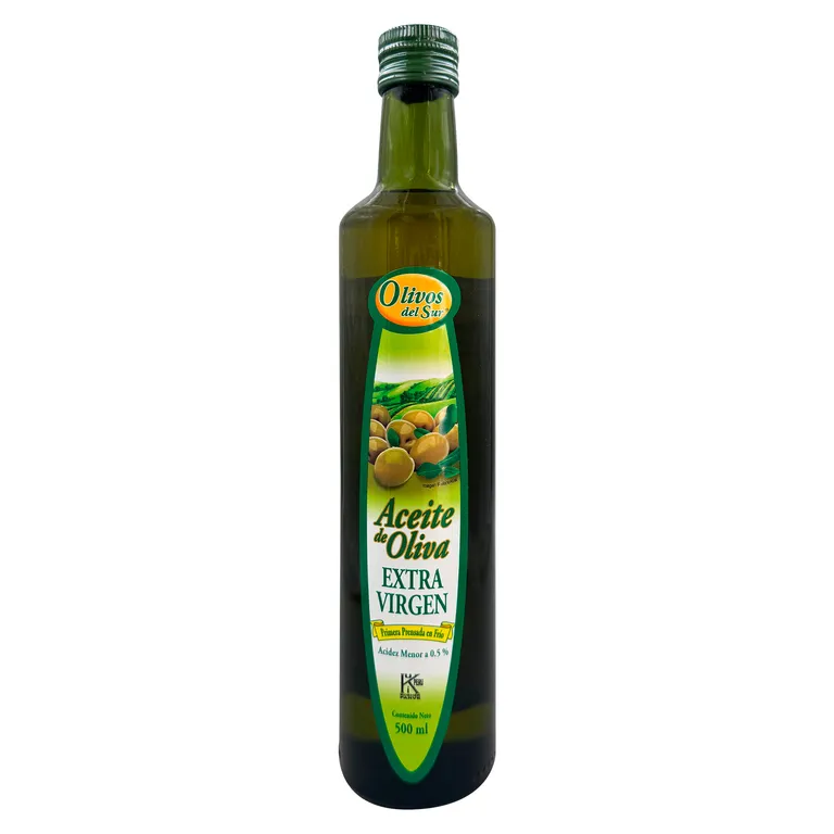 Aceite de Oliva Extra Virgen Olivos del Sur Botella 500 mL