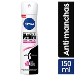 NIVEA - Desodorante Spray B&W Clear Envase 150 mL