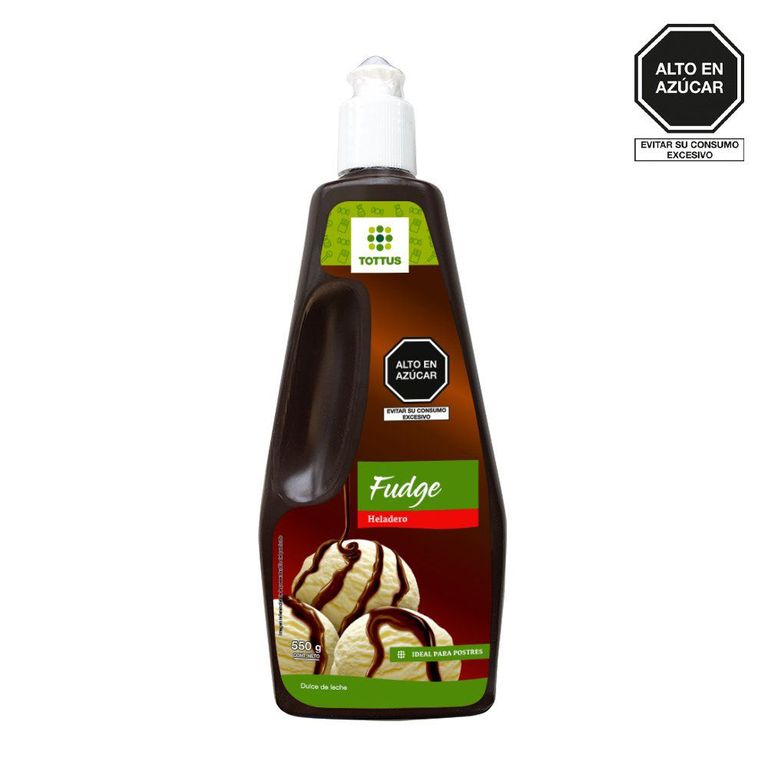 Fudge Heladero Tottus Envase 550 g