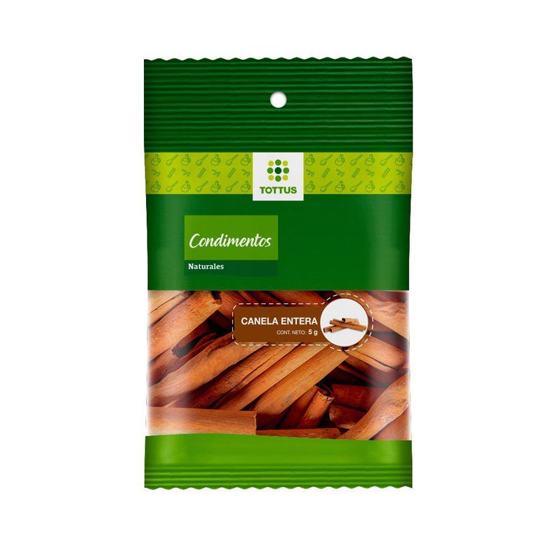Canela Entera Tottus Empaque 5 g