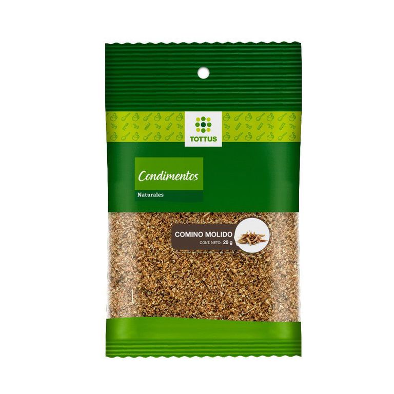 Comino Molido Tottus Empaque 20 g